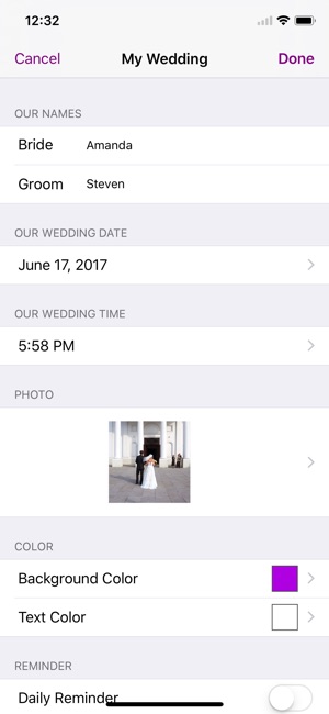 Tie The Knot Wedding Countdown(圖5)-速報App