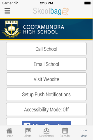 Cootamundra High School - Skoolbag screenshot 4