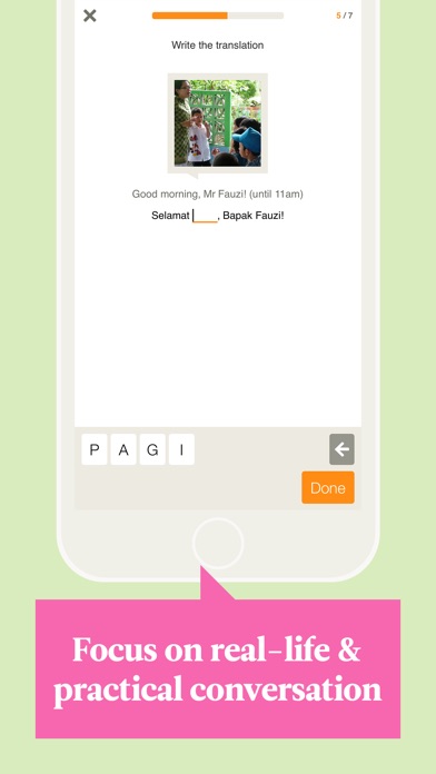 Babbel – Learn Indonesian iPhone Babbel – Learn Indonesian iPhone