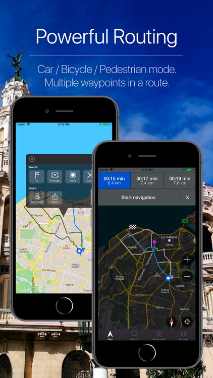 Cuba Offline Navigation
