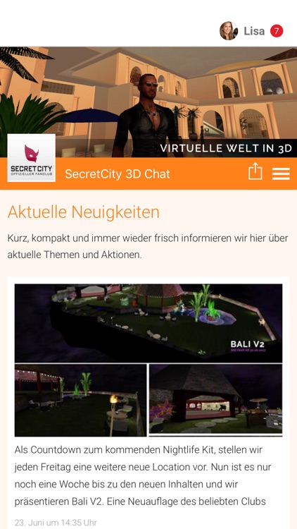 SecretCity 3D Chat