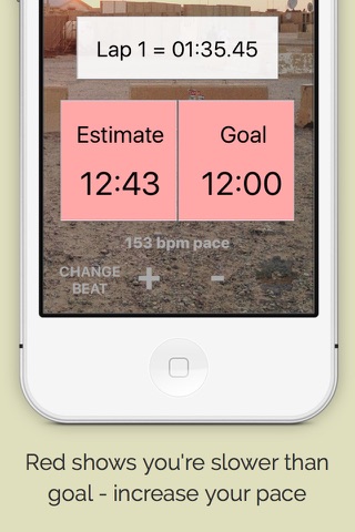 Army / Marine Corps Run Pacer screenshot 3