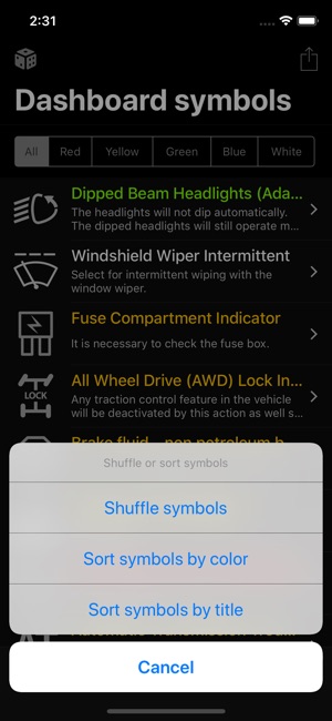 Car Dashboard Symbols(圖6)-速報App