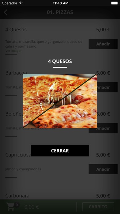 Pizzería Isabella Benidorm screenshot 2