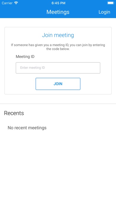 Jive Meetings screenshot 2