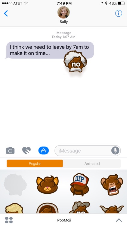 PooMoji - official No BLEEP! emojis screenshot-3