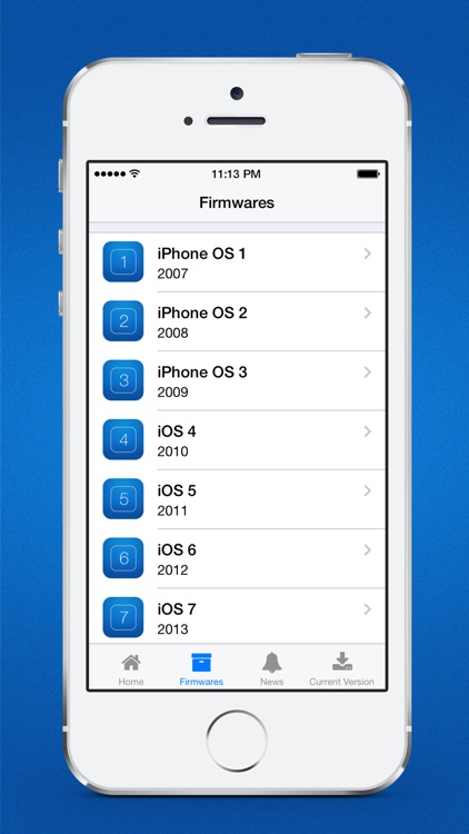 History for iOS