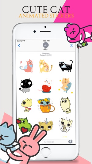 Animated Cats Moji(圖2)-速報App