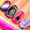 *** Run your own princess nail makeover salon and dress up your nails in the most stylish and cute nail designs