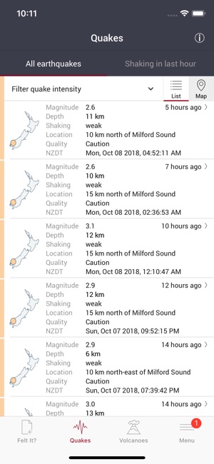 GeoNet Quake