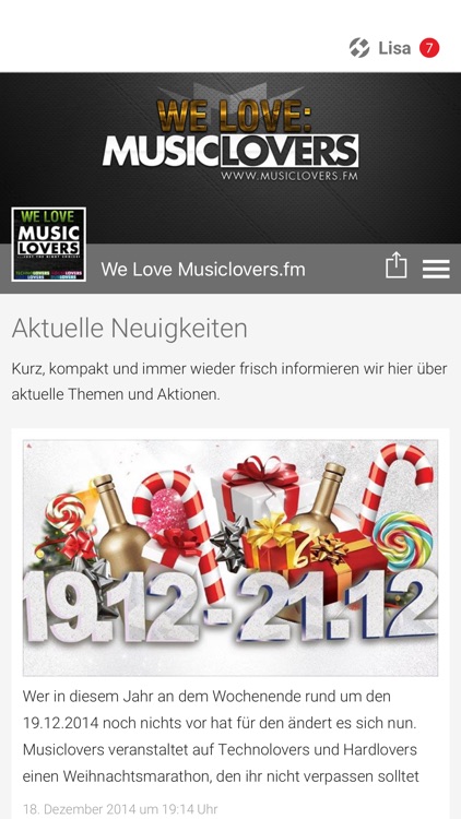 We Love Musiclovers.fm