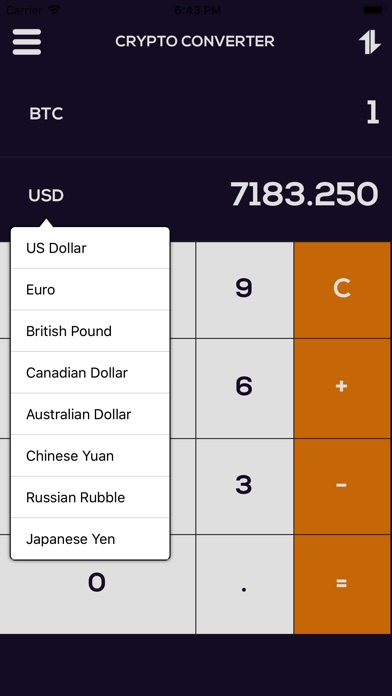 Crypto Coin Calc & converter screenshot 3