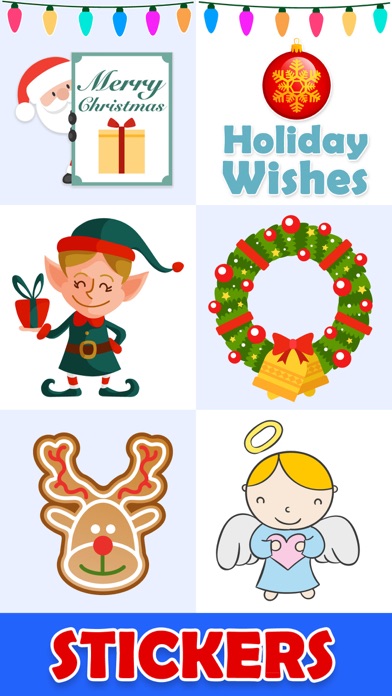 Blinking Christmas Trees Animated Stickers Screenshot 4