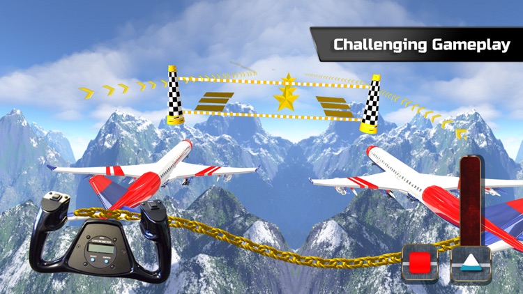 Chained Airplane Game screenshot-3
