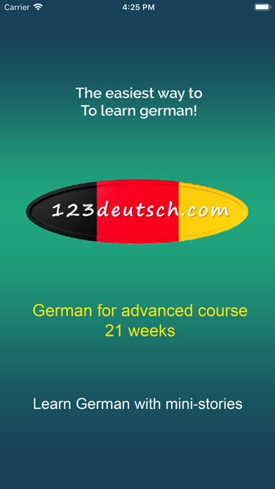 Advanced German | 123Deutsch screenshot 4