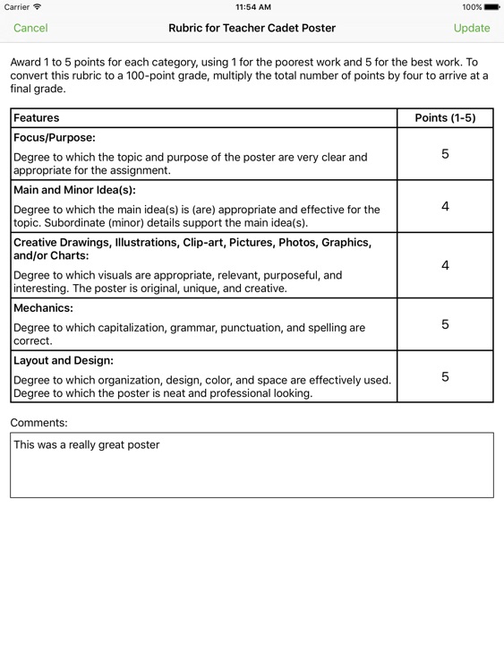 Teacher Cadet Observation App screenshot-4