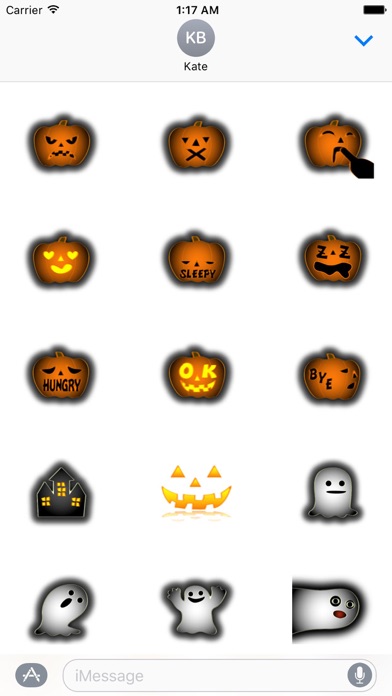 Pumpkin and Friends Sticker screenshot 2