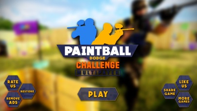Paintball Dodge Challenge PvP screenshot 3