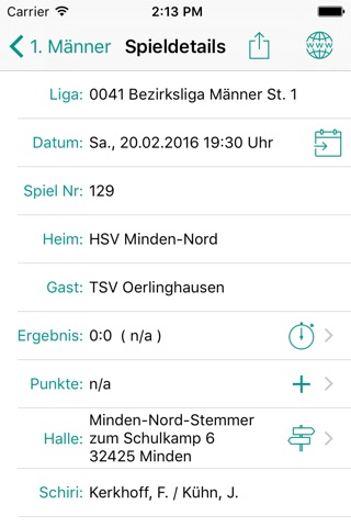 HSV Minden-Nord screenshot 3