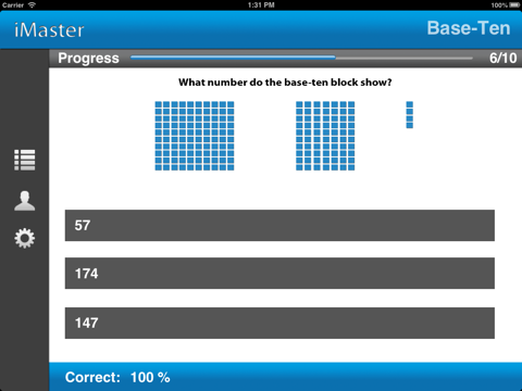 iMaster - 3rd Grade Math screenshot 2