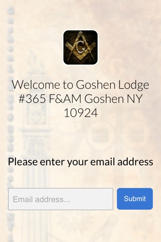 Goshen Lodge #365 F&AM screenshot 2