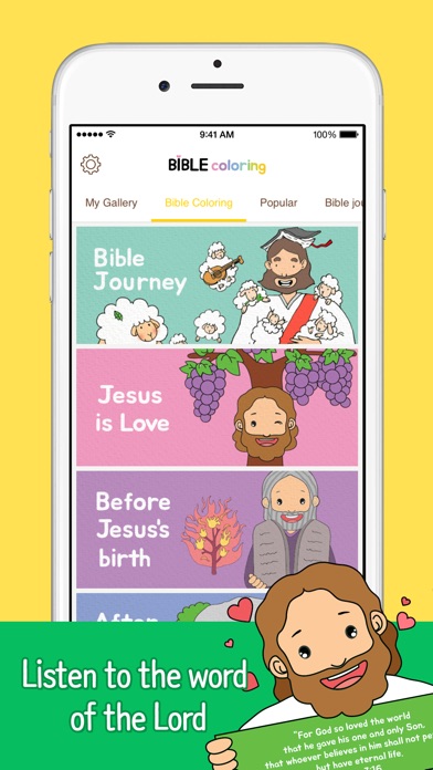 Bible Coloring screenshot 2