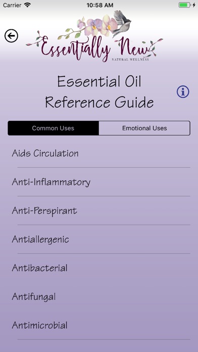 Essential Oil Guide screenshot 2