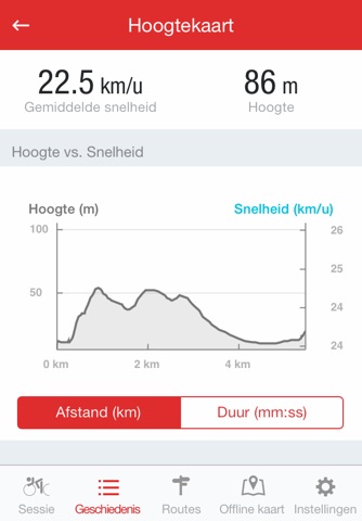 Runtastic Road Bike GPS screenshot 4