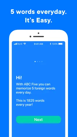 Game screenshot ABC Five — learn language mod apk