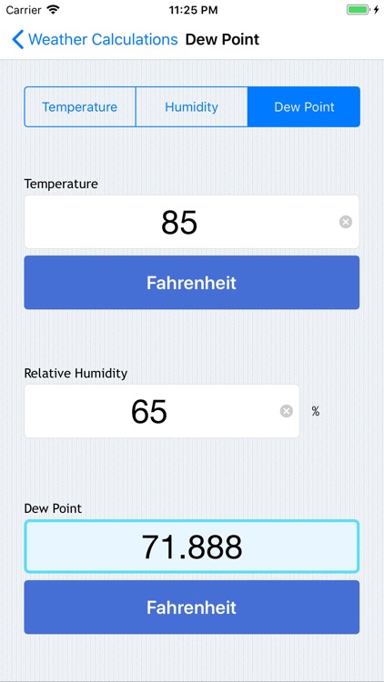 Weather Calculations screenshot-3