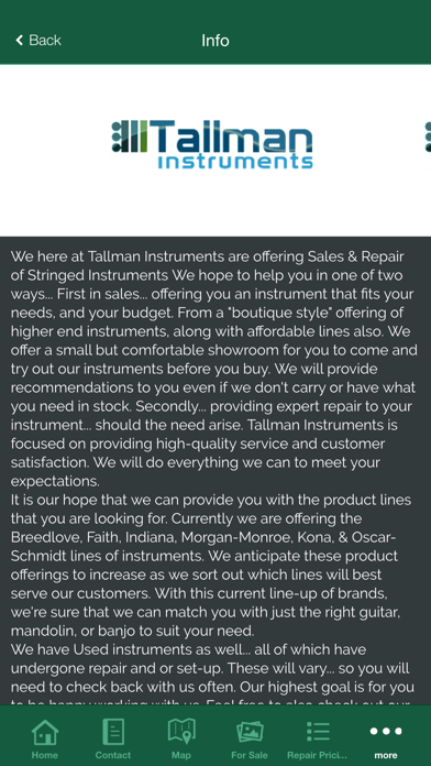 Tallman Instruments screenshot 4