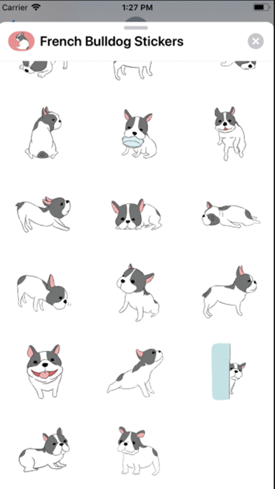 French Bulldog Stickers ！ screenshot 4