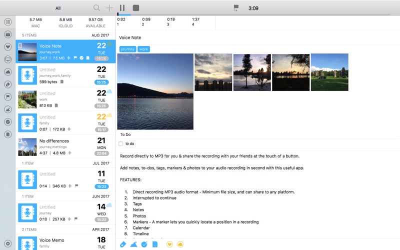 Voice Notes PRO - Voice Recorder, Diary &amp; Memos thumbnail 1
