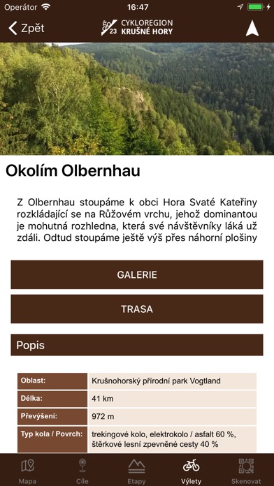 Cyklo Krušné hory screenshot 4