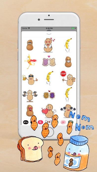 Peanut And Friends Stickers screenshot 3