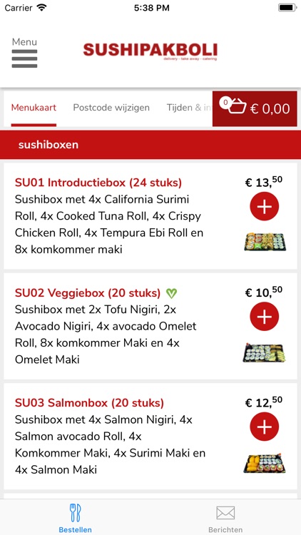 Sushi Pak Boli