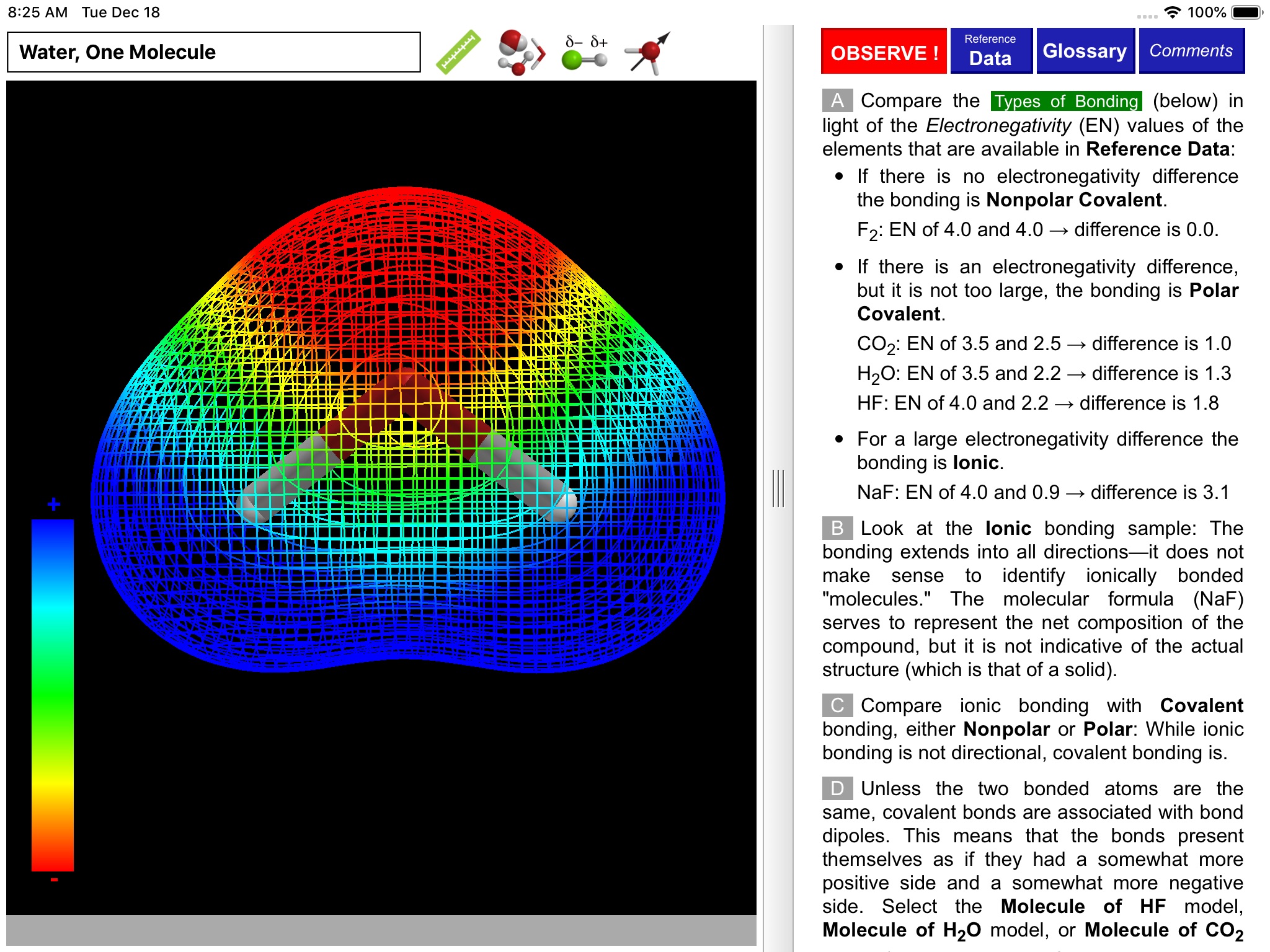 ODYSSEY Polar Bonds- Molecules screenshot 2