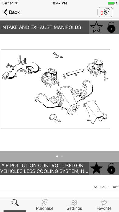 Mercedes parts and diagrams screenshot 4