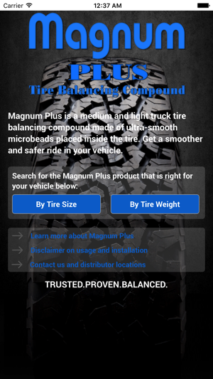 Magnum Plus Tire Balancing(圖1)-速報App