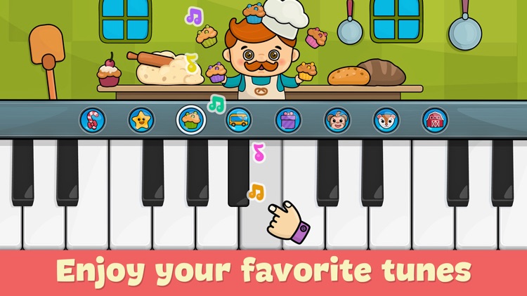 Baby piano for kids & toddlers screenshot-0