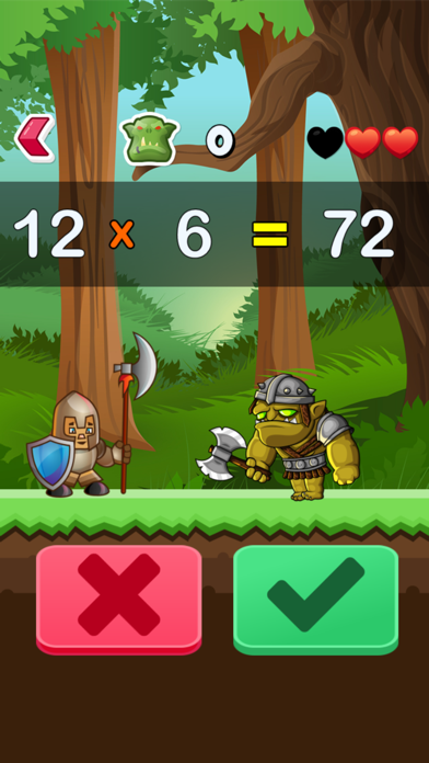 How to cancel & delete Math vs Orcs : Math Workout from iphone & ipad 2