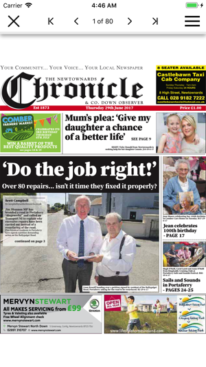 Newtownards Chronicle(圖2)-速報App