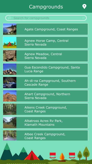 Camp in California screenshot 2