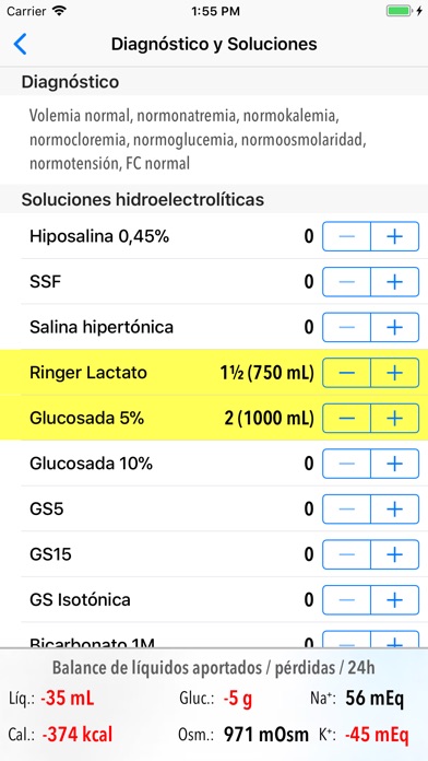 Líquidos y Electrolitos screenshot 3