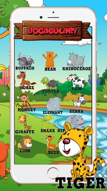 Animals Vocabulary learning