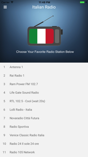 Italy Radio Station Italian FM(圖4)-速報App