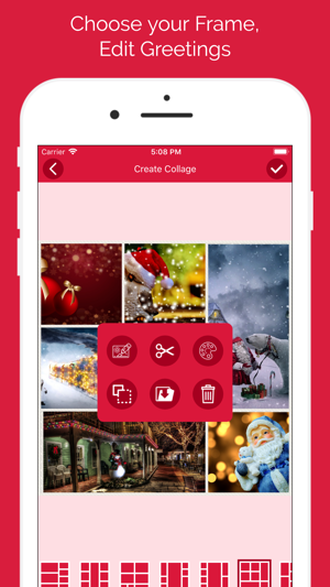 Christmas Photo Collage Frames(圖3)-速報App