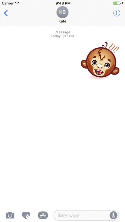 Super Monkey Stickers