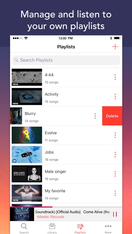 Mu - Online Music Video Player screenshot-4