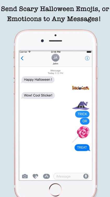 Halloween Emojis For iMessage